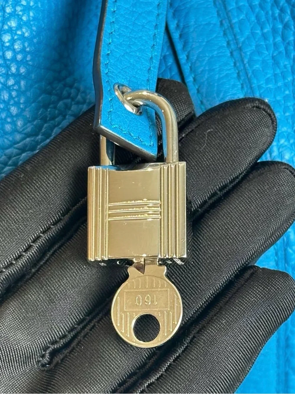 Hermes Picotin 22 Clemence Leather with Lock & Key - Picture 5 of 7